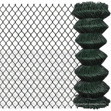 Roule de clôture de liaison de chaîne enrobée en PVC galvanisé
